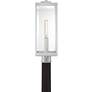 Quoizel Westover 20 1/2" High Silver Outdoor Post Light