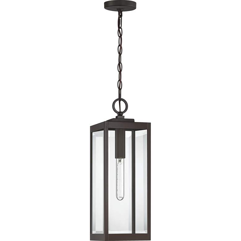 Image 3 Quoizel Westover 20 3/4" High Bronze Outdoor Hanging Light more views