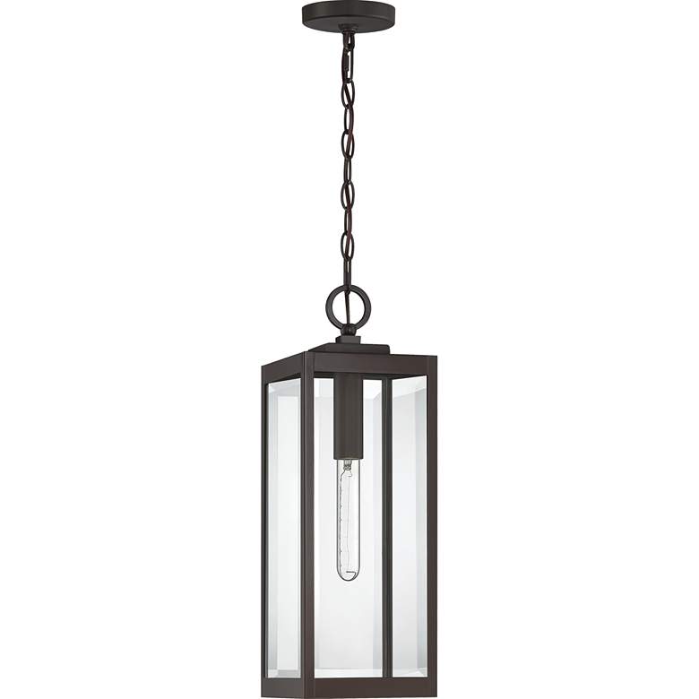 Image 3 Quoizel Westover 20 3/4" High Bronze Outdoor Hanging Light more views