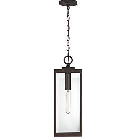 Image4 of Quoizel Westover 20 3/4" High Bronze Outdoor Hanging Light more views