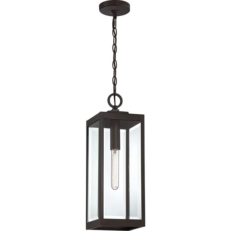 Image 5 Quoizel Westover 20 3/4" High Bronze Outdoor Hanging Light more views