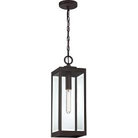 Image5 of Quoizel Westover 20 3/4" High Bronze Outdoor Hanging Light more views