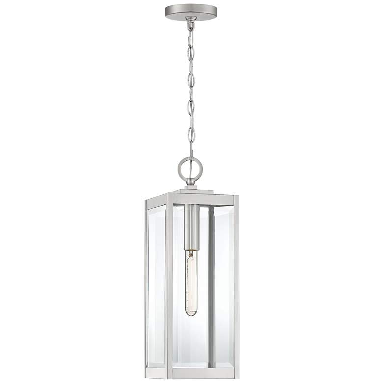 Image 2 Quoizel Westover 20 3/4" High Silver Outdoor Hanging Light