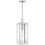 Quoizel Westover 20 3/4" High Silver Outdoor Hanging Light