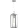 Quoizel Westover 20 3/4" High Silver Outdoor Hanging Light