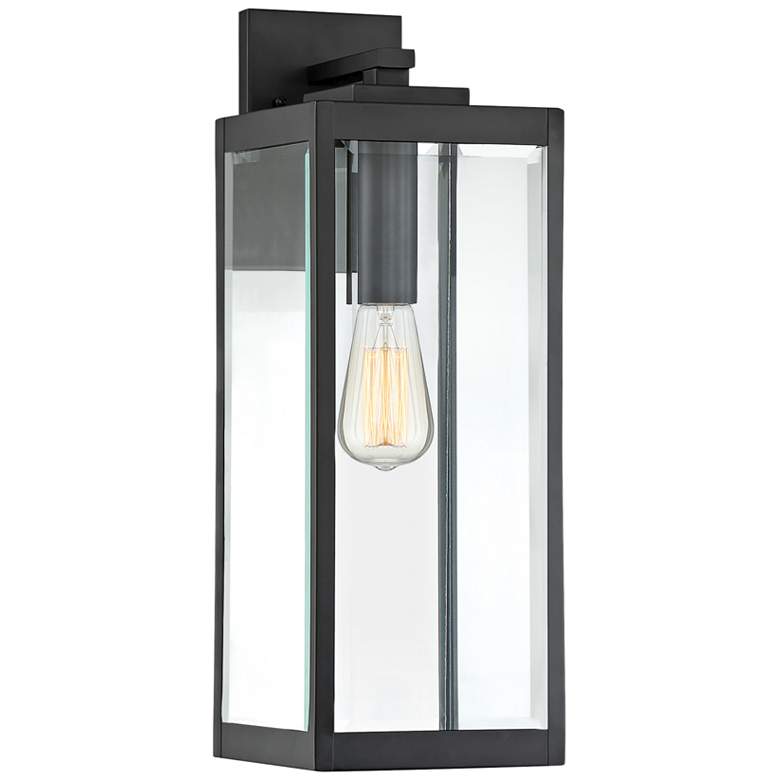 Image 2 Quoizel Westover 20" High Earth Black Outdoor Wall Light