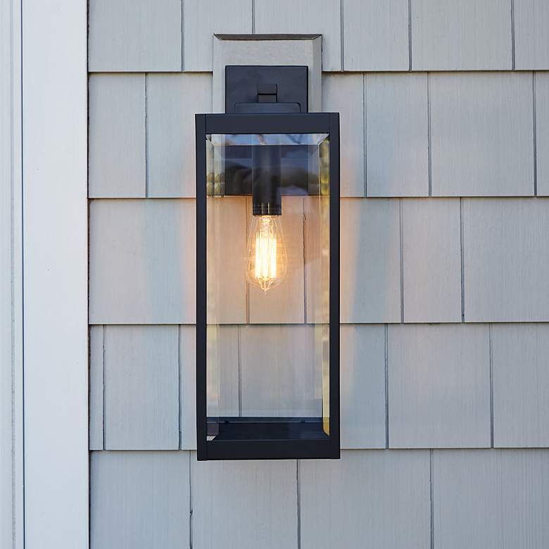 Image 7 Quoizel Westover 20" High Earth Black Outdoor Wall Light more views
