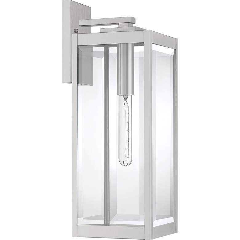 Image 3 Quoizel Westover 20" High Silver Outdoor Wall Light more views