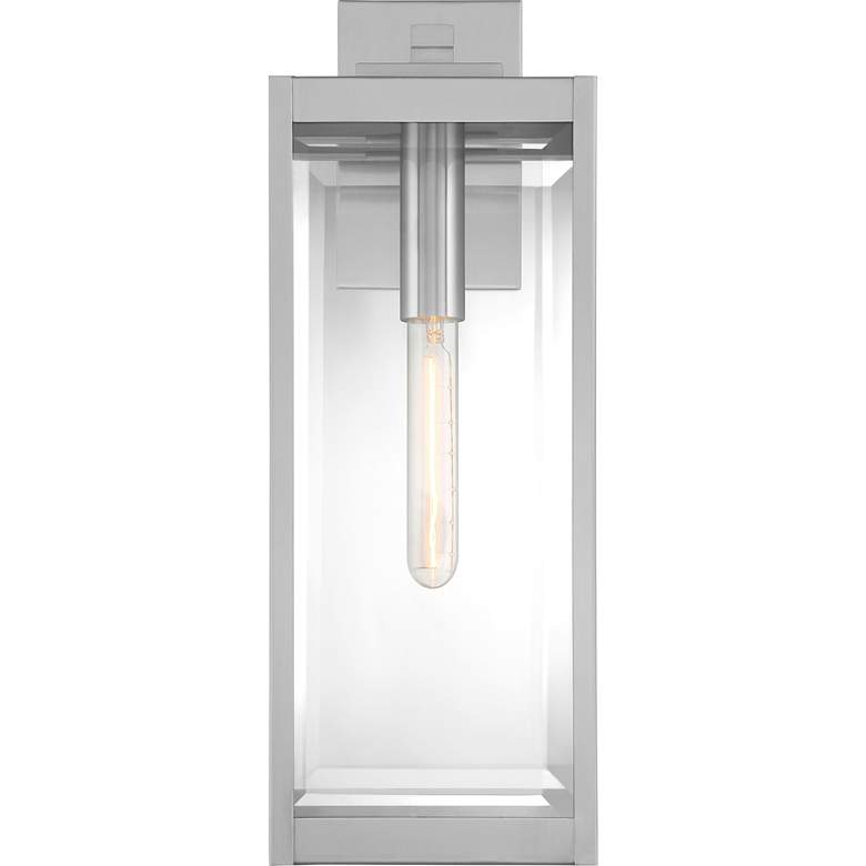 Image 4 Quoizel Westover 20" High Silver Outdoor Wall Light more views