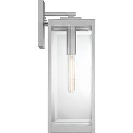 Image5 of Quoizel Westover 20" High Silver Outdoor Wall Light more views