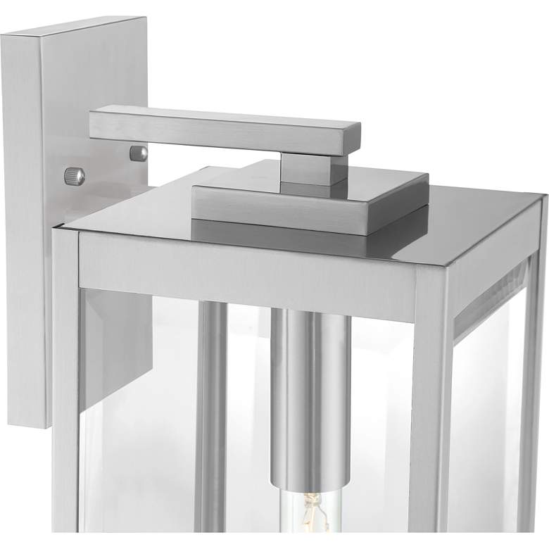 Image 6 Quoizel Westover 20" High Silver Outdoor Wall Light more views