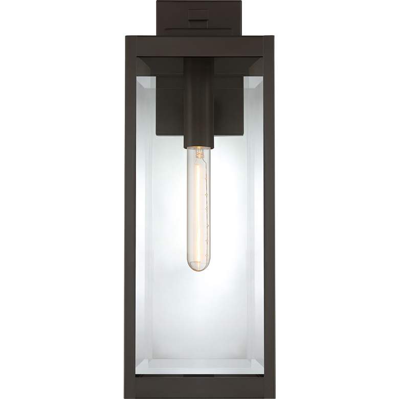 Image 4 Quoizel Westover 20" High Western Bronze Outdoor Wall Light more views