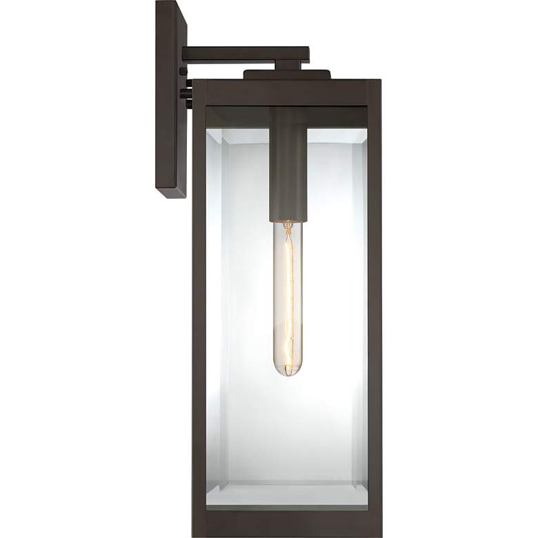 Quoizel Westover 20&quot; High Western Bronze Outdoor Wall Light more views