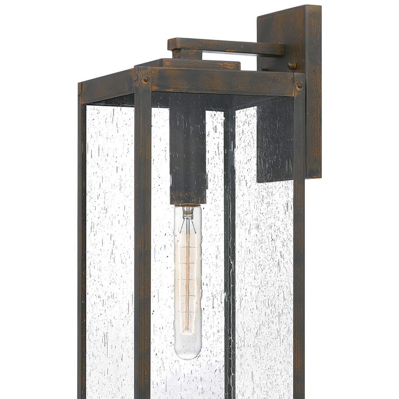 Image 2 Quoizel Westover 20 inchH Industrial Bronze Outdoor Wall Light more views