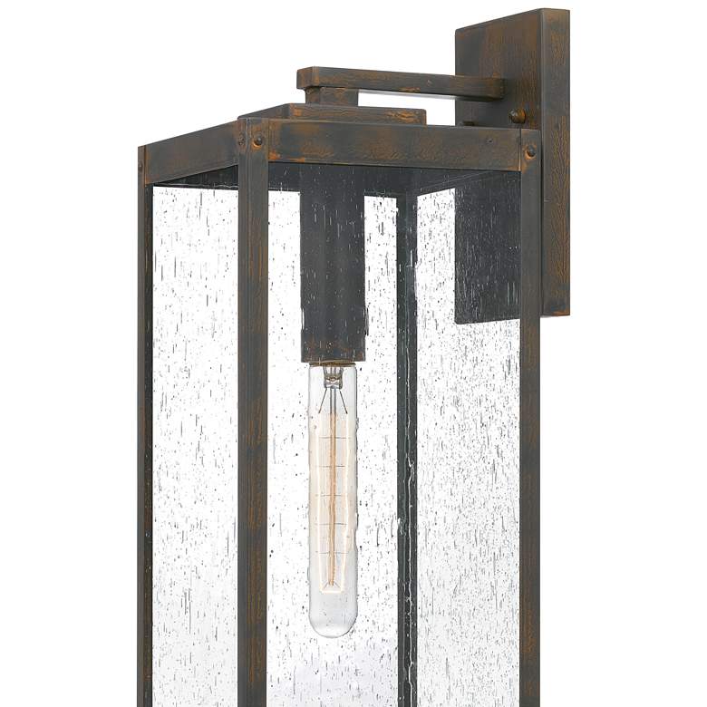 Image 2 Quoizel Westover 20"H Industrial Bronze Outdoor Wall Light more views