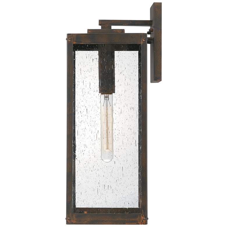 Image 3 Quoizel Westover 20"H Industrial Bronze Outdoor Wall Light more views