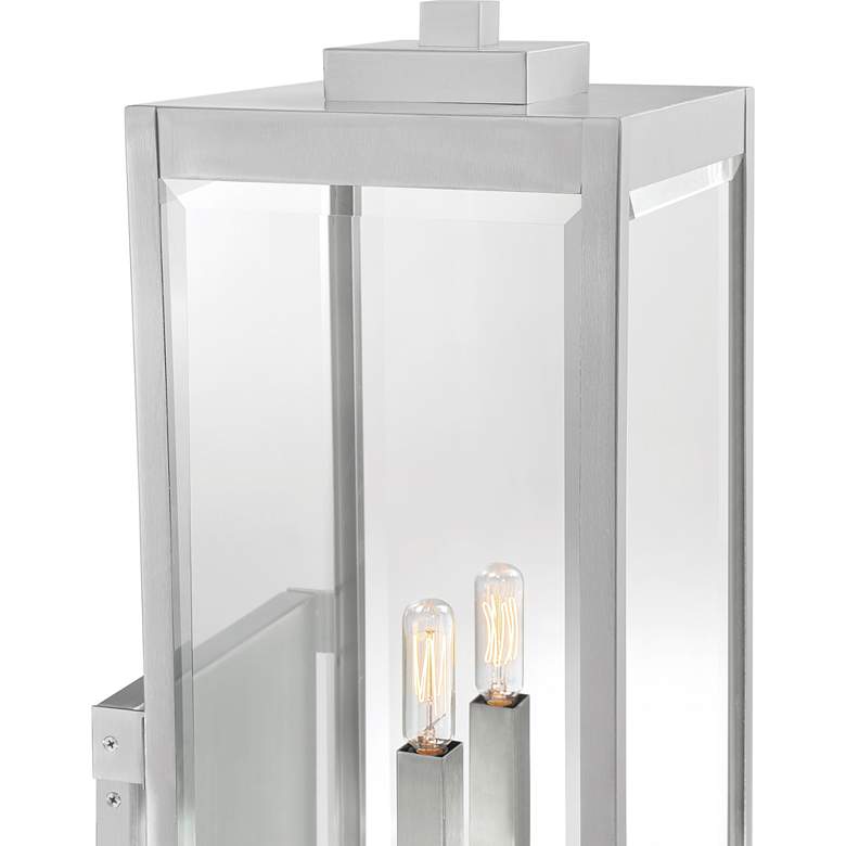 Image 2 Quoizel Westover 22 3/4 inchH Stainless Steel Outdoor Wall Light more views