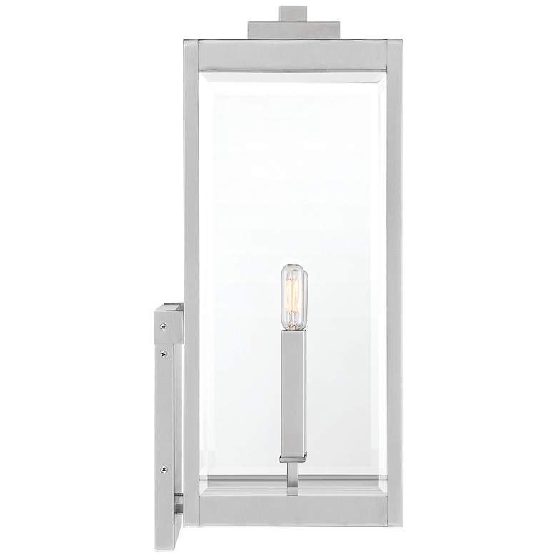 Image 3 Quoizel Westover 22 3/4 inchH Stainless Steel Outdoor Wall Light more views
