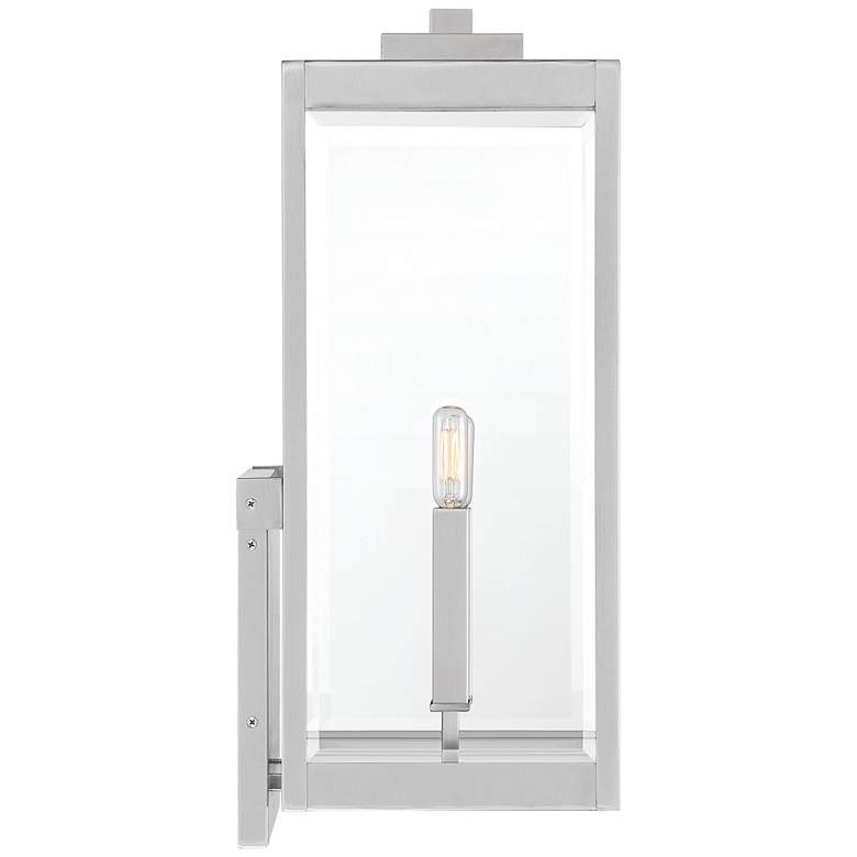 Image 3 Quoizel Westover 22 3/4"H Stainless Steel Outdoor Wall Light more views