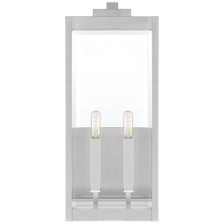 Image 4 Quoizel Westover 22 3/4 inchH Stainless Steel Outdoor Wall Light more views