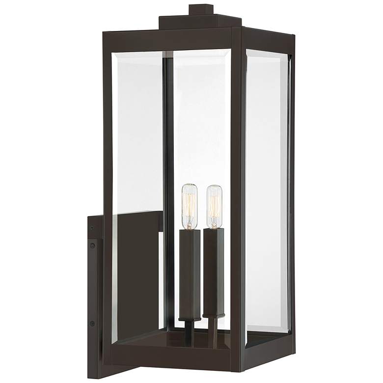 Image 1 Quoizel Westover 22 3/4"H Western Bronze Outdoor Wall Light