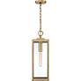 4_Quoizel Westover 7" Wide Antique Brass Mini Pendant more views