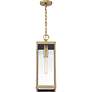 5_Quoizel Westover 7" Wide Antique Brass Mini Pendant more views