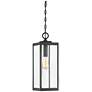 2_Quoizel Westover 7" Wide Earth Black Mini Pendant