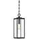 Quoizel Westover 7" Wide Earth Black Mini Pendant