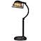 Quoizel Whitney LED Mica Shade Bronze Desk Lamp
