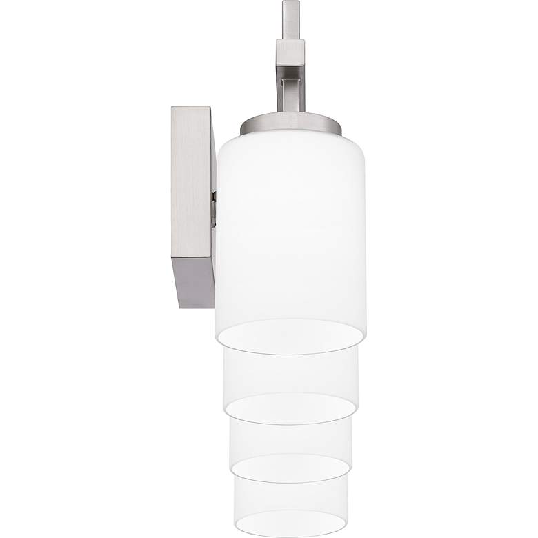 Image 3 Quoizel Wilburn 31" Wide Brushed Nickel 4-Light LED Bath Light more views