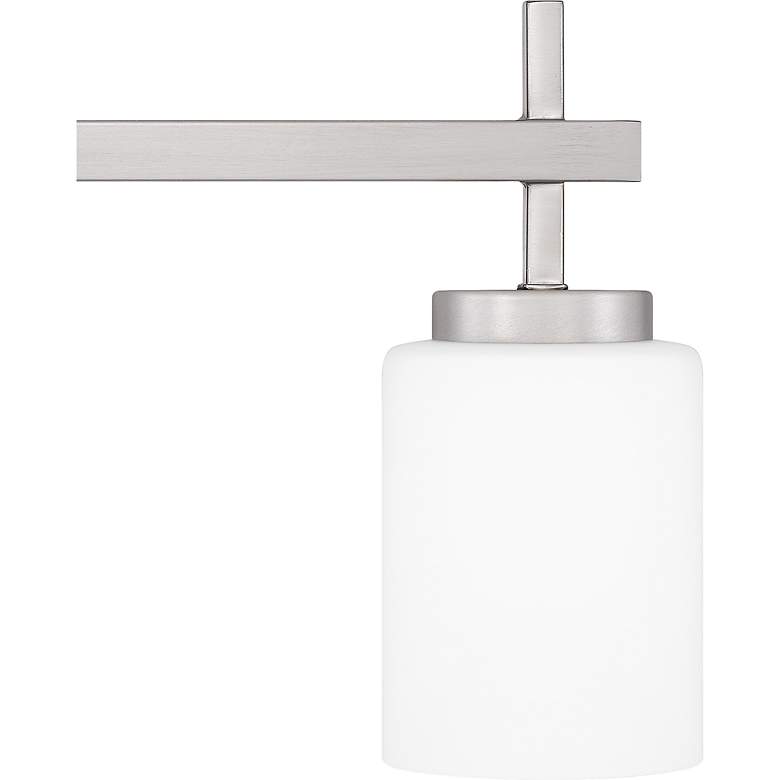 Image 4 Quoizel Wilburn 31" Wide Brushed Nickel 4-Light LED Bath Light more views