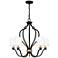 Quoizel Wilkins 27 1/2" Wide Matte Black 5-Light Chandelier