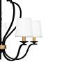5_Quoizel Wilkins 27 1/2" Wide Matte Black 5-Light Chandelier more views