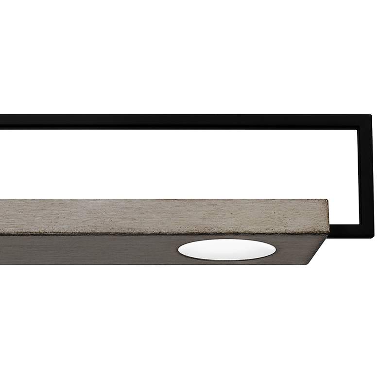 Image 5 Quoizel Winnett 32" Wide Matte Black LED Bath Light more views