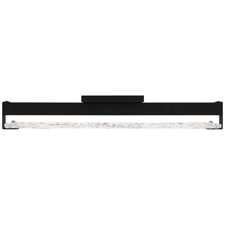 Image 4 Quoizel Winter 24" Wide Matte Black LED Bath Light more views