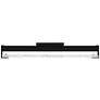 Quoizel Winter 24" Wide Matte Black LED Bath Light