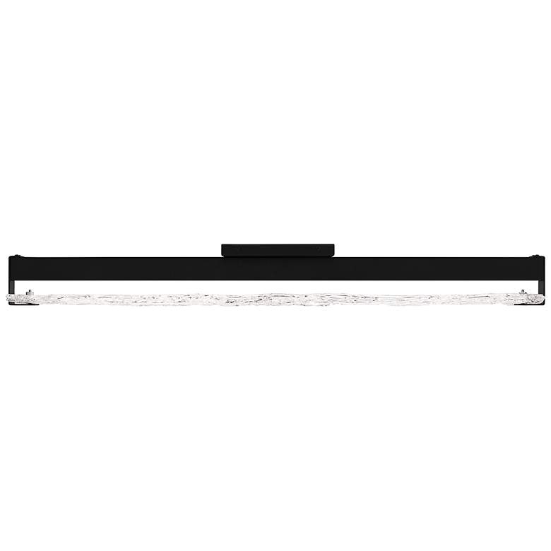 Image 5 Quoizel Winter 32" Wide Matte Black LED Linear Bath Light more views
