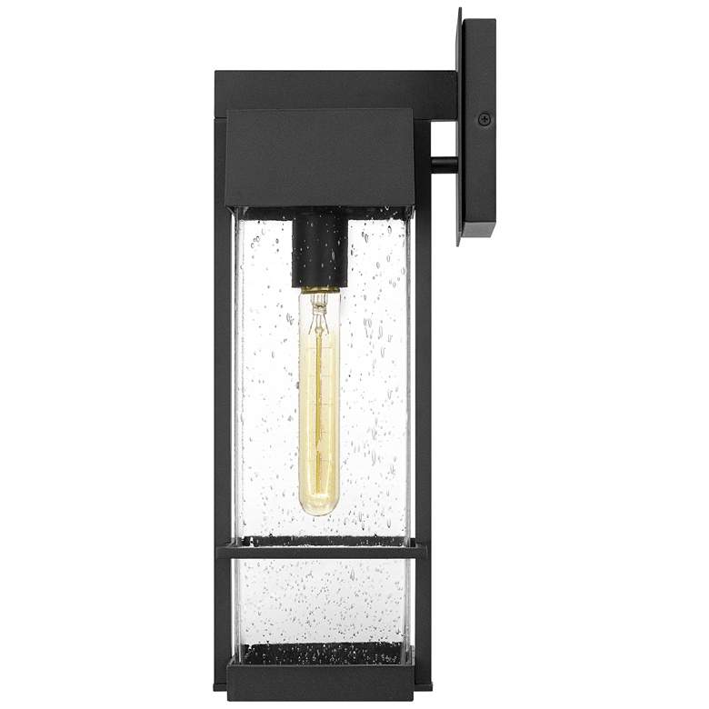 Image 4 Quoizel Wynn 18 3/4" High Earth Black Outdoor Wall Light more views