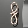 1_Quoizel Xena 15 1/4" High Matte Black LED Wall Sconce