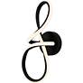 4_Quoizel Xena 15 1/4" High Matte Black LED Wall Sconce more views