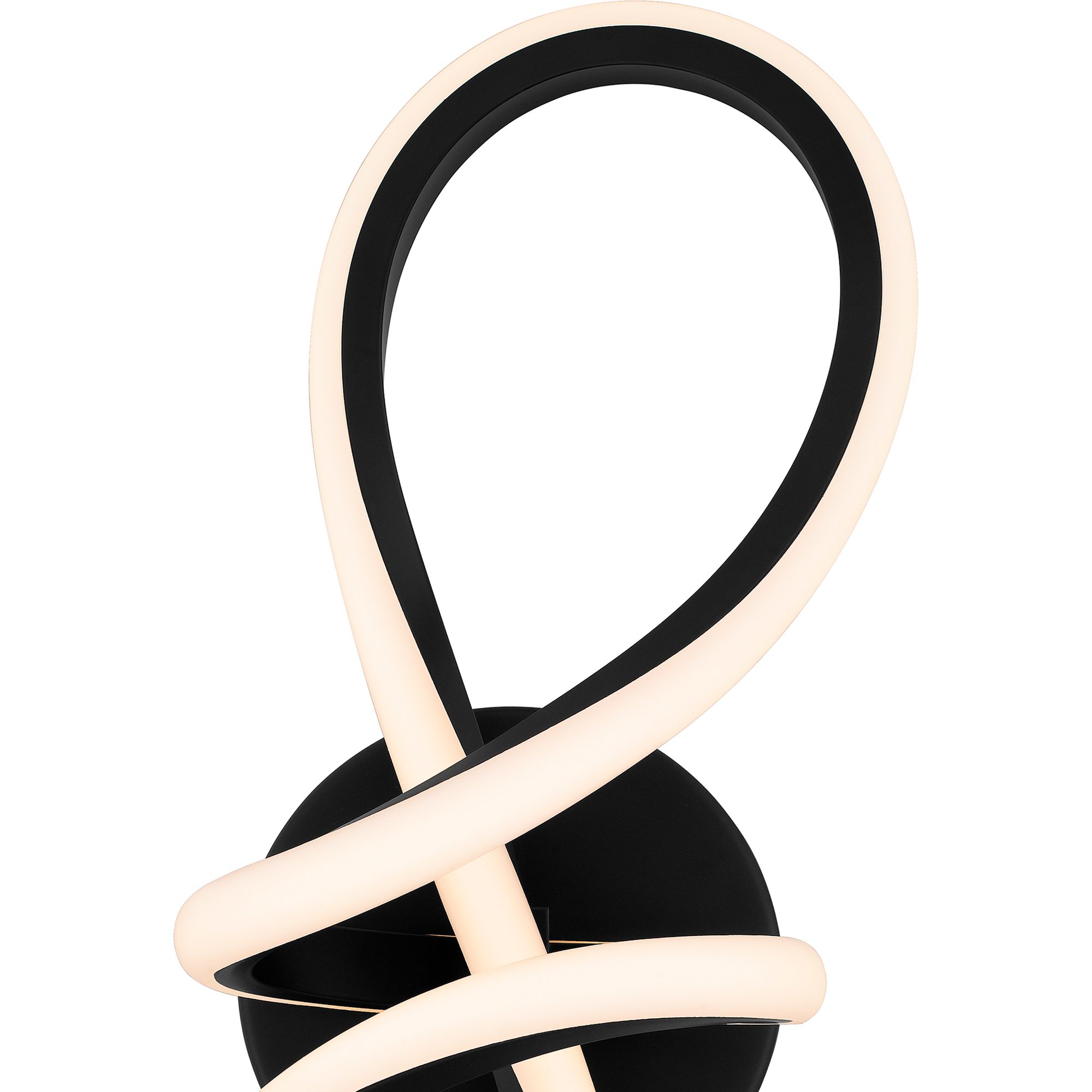 Quoizel Xena 15 1/4" High Matte Black LED Wall Sconce