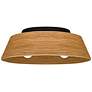 3_Quoizel Zahara 18 1/4"W Matte Black 3-Light Ceiling Light