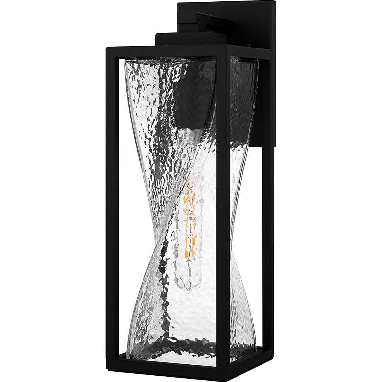 Image 3 Quoizel Zarah 17 1/4"H Black Rectangular Outdoor Wall Light more views