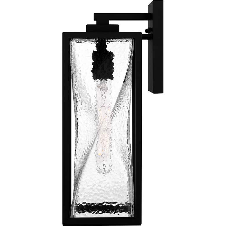 Image 5 Quoizel Zarah 17 1/4"H Black Rectangular Outdoor Wall Light more views