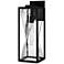 Quoizel Zarah 20 1/4" High Matte Black Outdoor Wall Light