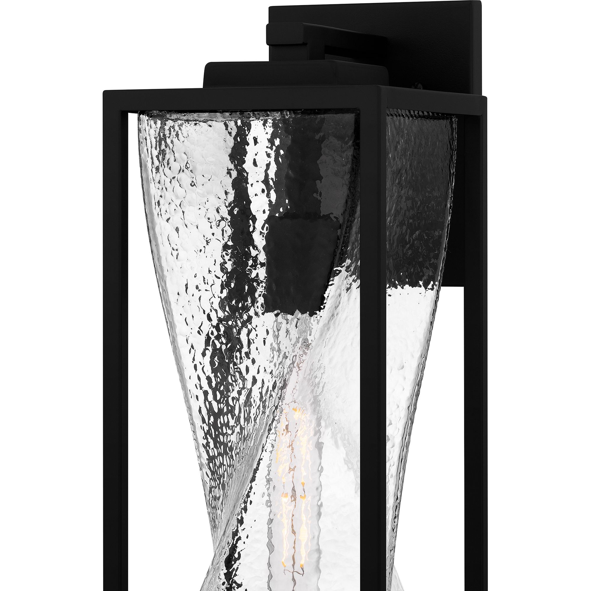 Quoizel Zarah 20 1/4" High Matte Black Outdoor Wall Light