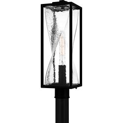 Quoizel Zarah 21 1/4" High Matte Black Outdoor Post Light