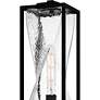 5_Quoizel Zarah 21 1/4" High Matte Black Outdoor Post Light more views