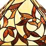 7_Quoizel Zion Matte Black Tiffany Table Lamp more views